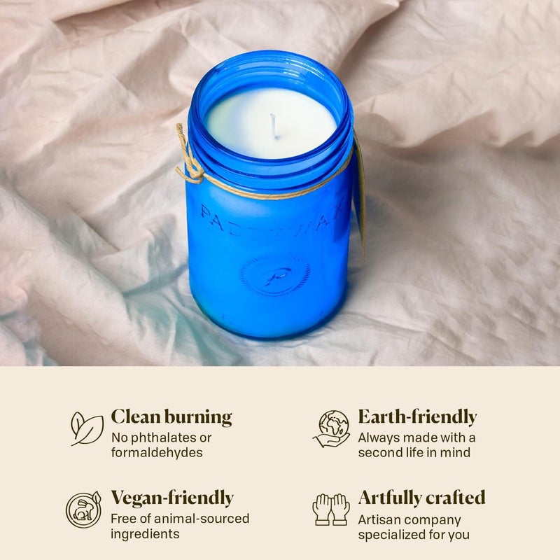 Paddywax Scented Relish Collection Soy Wax Artisan Candle in Glass Jar with Lid  9.5-Ounce  Gardenia + Tuberose - Image 3